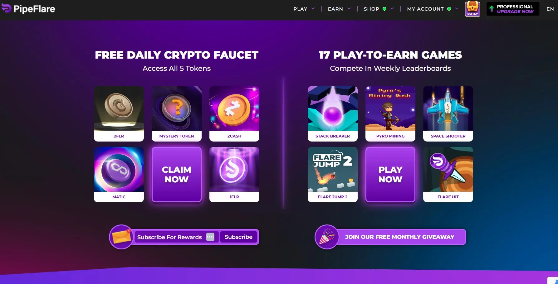 Pipeflare Review 2024: Ultimate Gaming with Crypto Rewards